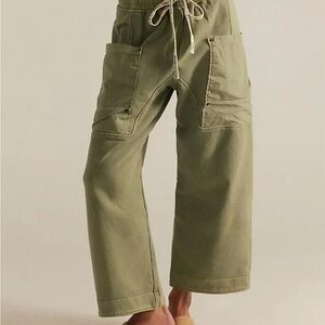 Women's Olive Cargo Pants